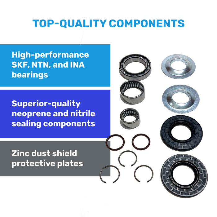 Découvrez le kit de remplacement 42-190424RL DT pour Ram 1500DT (2019-2023) avec 2 arbres CV. Acier allié de haute qualité, installation facile.