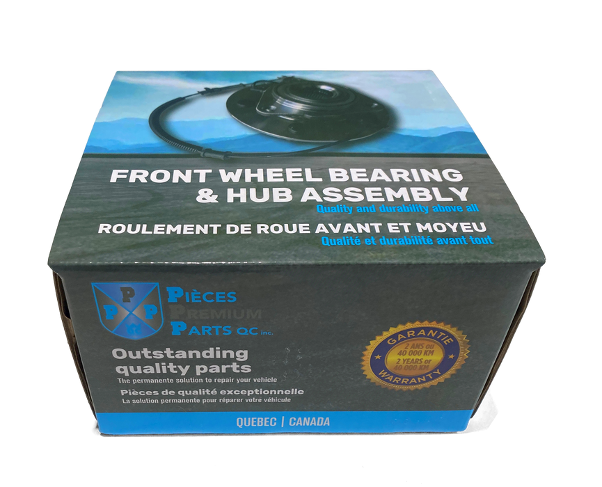 43-190429 | Roulement de roue avant et ensemble de moyeu pour Dodge Ram 1500 (2012 à 2019) et Dodge Ram 1500 Classic (2019 à 2021)