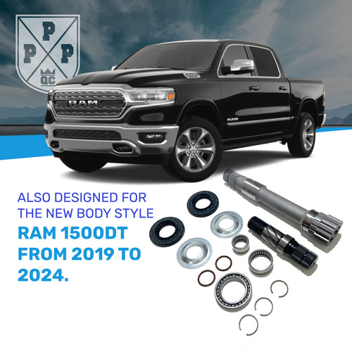 190424RL Axle Shaft for Ram 1500 DT-Right and Left Front Differential Intermediate Inner Shaft Replacement Kit-for 2019 to 2024  Ram 1500DT New body style