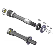 Charger l'image dans la galerie, 190424RL Axle Shaft for Ram 1500 DT-Right and Left Front Differential Intermediate Inner Shaft Replacement Kit-for 2019 to 2023 Ram 1500DT New body style