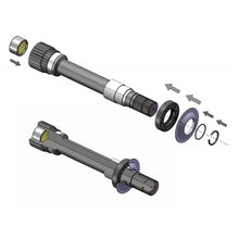 Load image into Gallery viewer, 190424RL Axle Shaft for Ram 1500-Right and Left Front Differential Intermediate Inner Shaft Replacement Kit-for Ram 1500 2012 to 2018 and Ram 1500 Classic 2019 to 2022